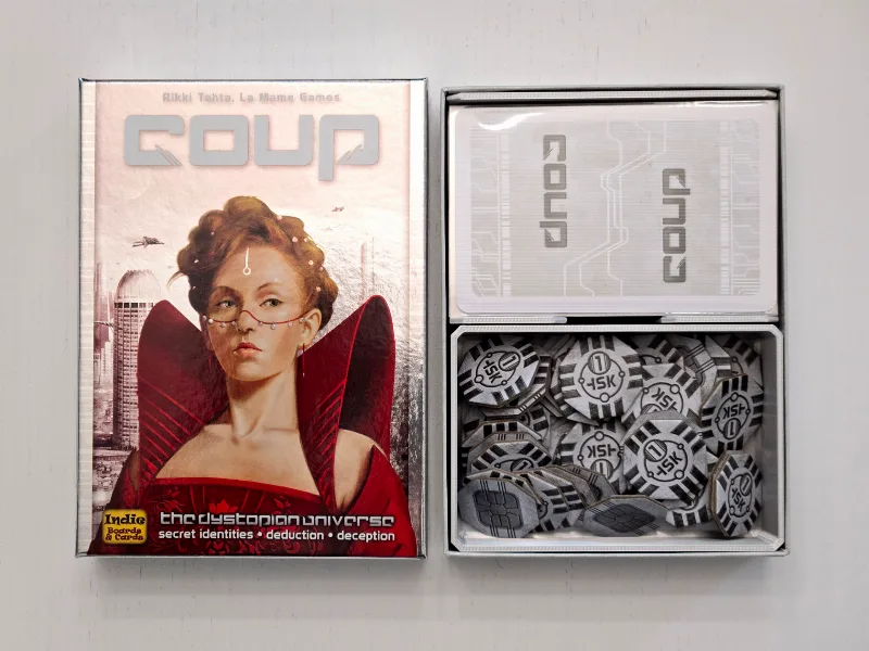 Coup w/Reformation - Organizer Insert
