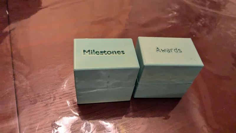 Terraforming Mars Milestones and Awards Holder