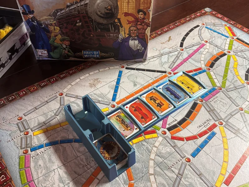 Ticket TO Ride Card Dock