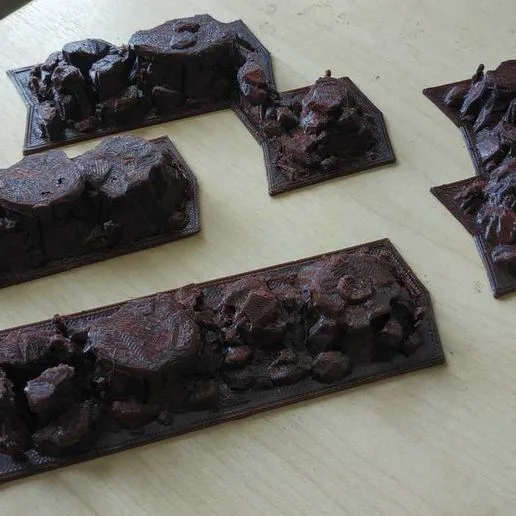 Thunder Road: Vendetta Base Game All Terrain Tiles