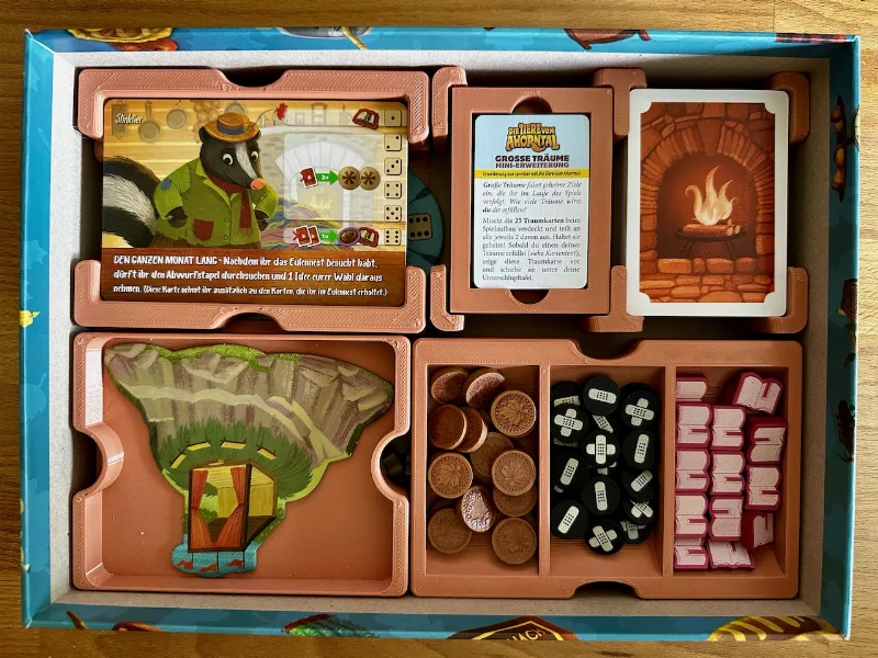 Creature Comforts Board Game Storage Trays For Wooden Resource Upgrade