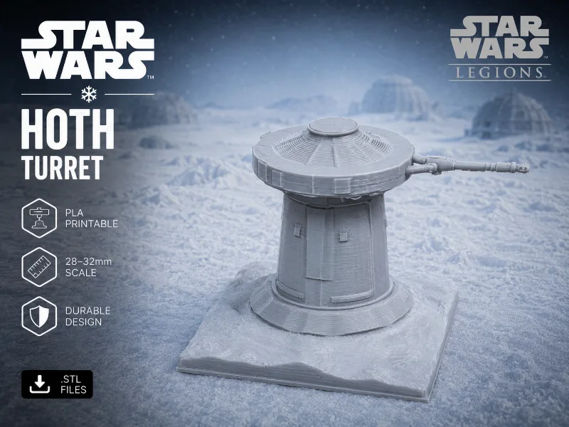 Hoth Defense Gun – Star Wars Legions