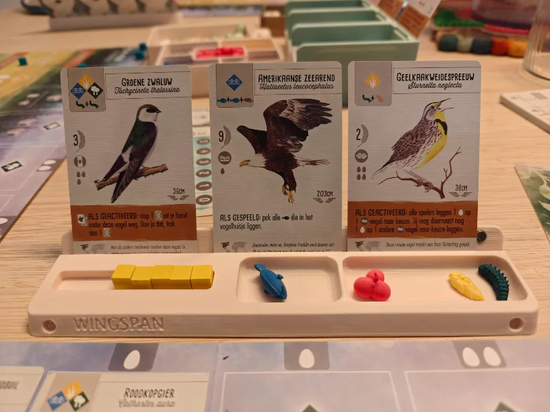 wingspan improved multifunctional player tray