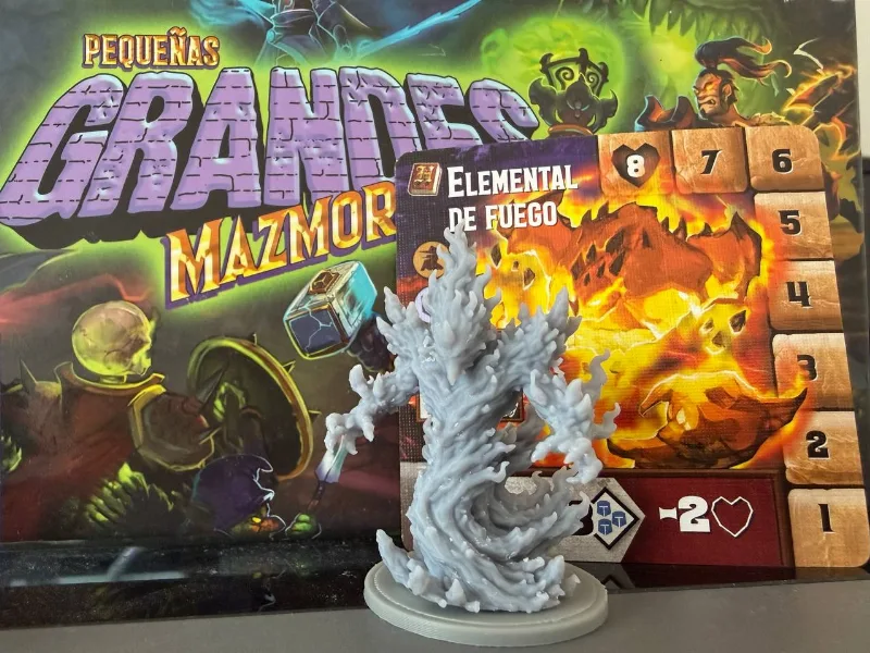 Miniatura Elemental de Fuego "Tiny Epic Dungeons"