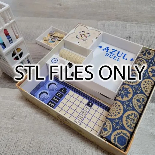 Azul Duel insert with upgraded tower