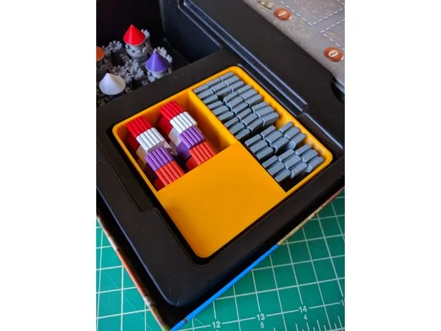 Queendomino Coin and Parts Trays