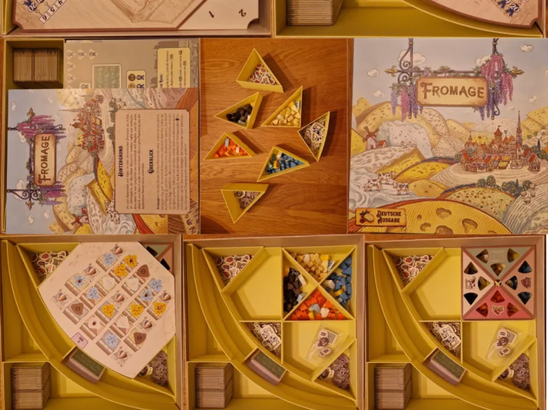 Inlay Fromage Bordgame