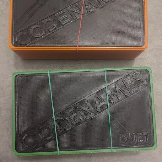 CodeNames and CodeNames Duo (Duet) Box Insert + Lid