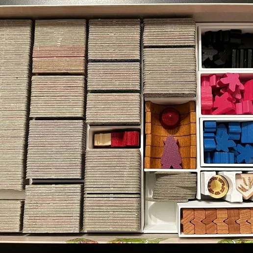 Carcassonne insert - all in one box