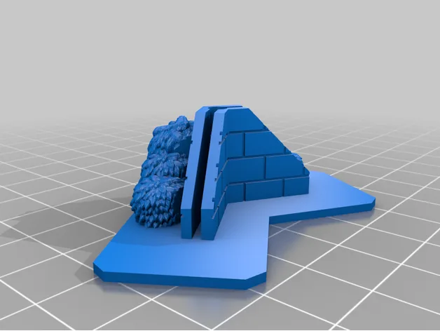 Keyflower player shield stand