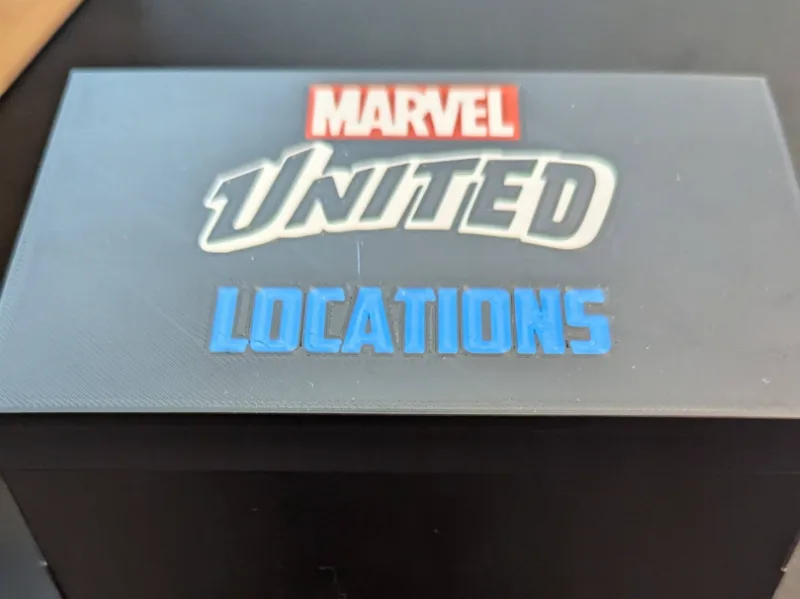 Marvel United Locations Box