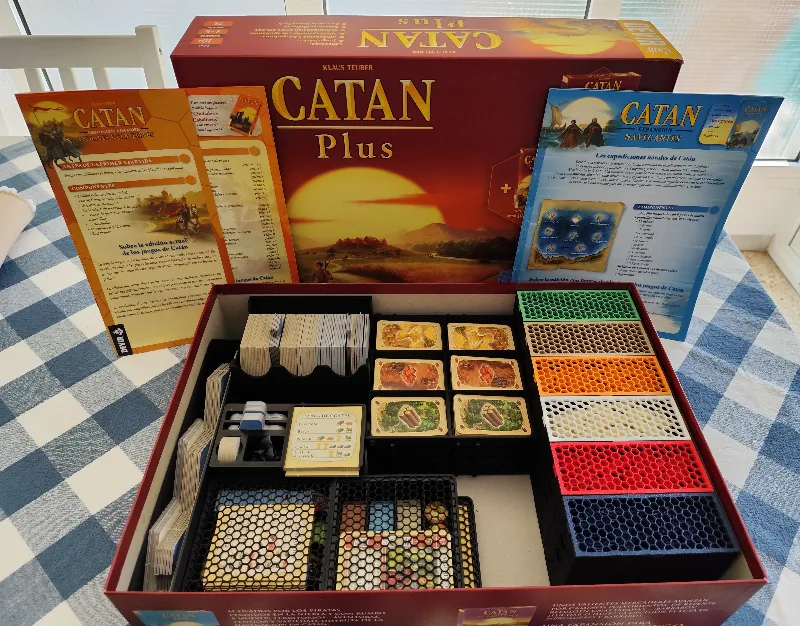 Catan PLUS + Seafarers + Cities & Knights INSERT