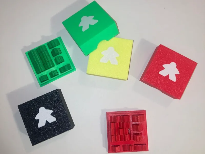 Meeple Case Box - Carcassonne Big Box