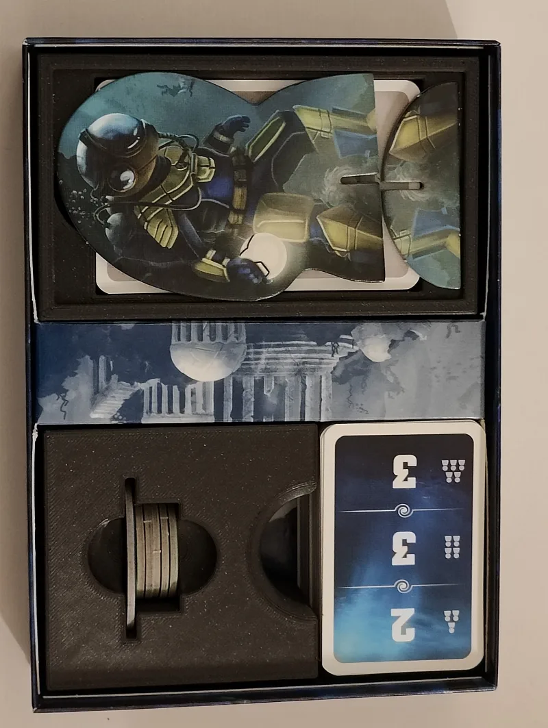 The Crew Mission Deep Sea Board Game Organiser Inserts