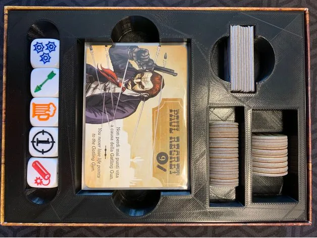 Bang! The Dice Game Insert For Base Game