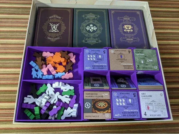 Obsession and Expansions Organizer (Kayenta Games 2nd Edition)