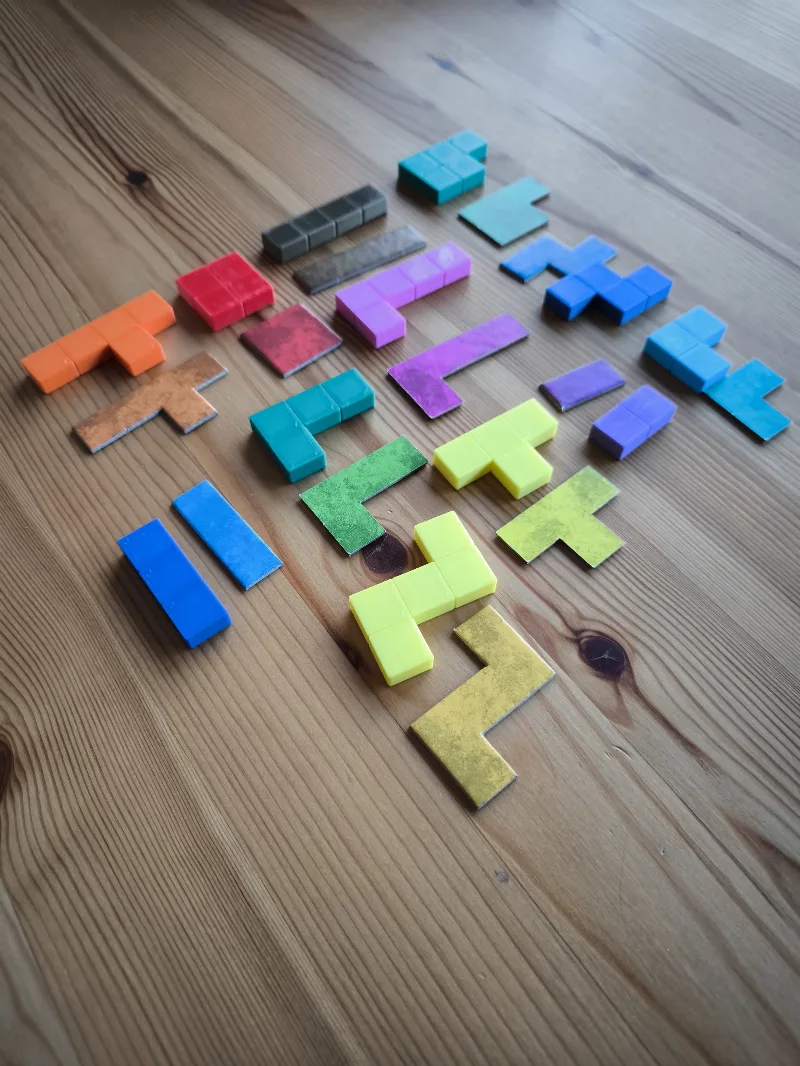 Ubongo pieces/Tokens