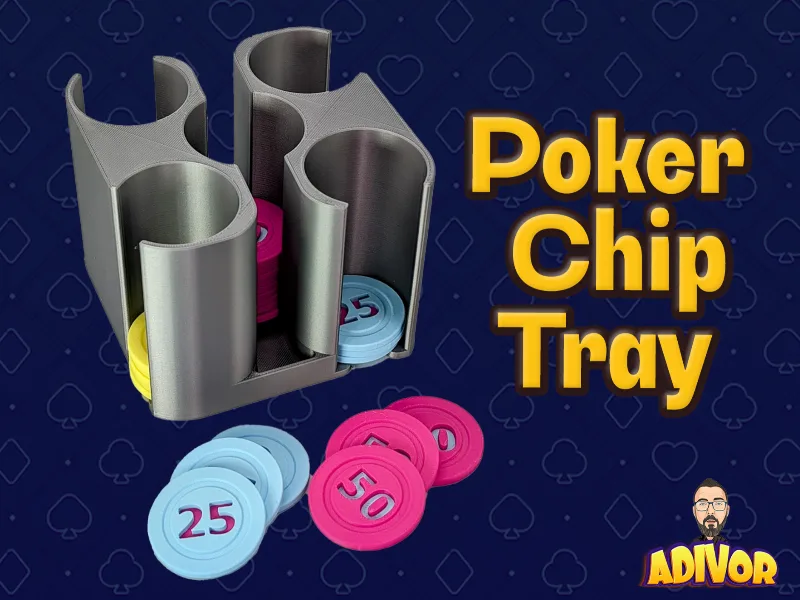 Poker Chips tray