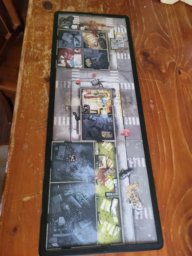 Zombicide/Board game tile borders