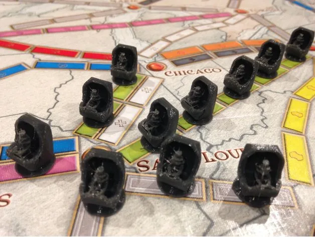 TTR Doom Buggy Playing Pieces