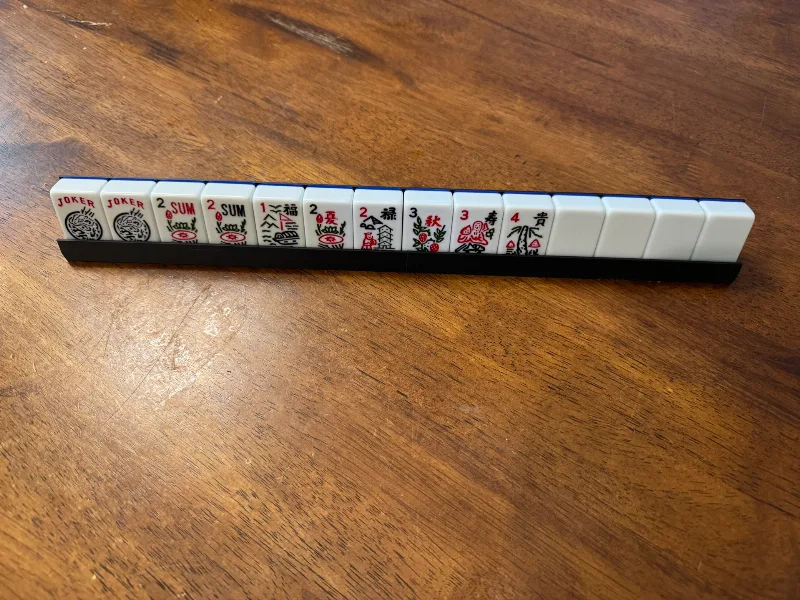 Large Tile Mahjong Rack