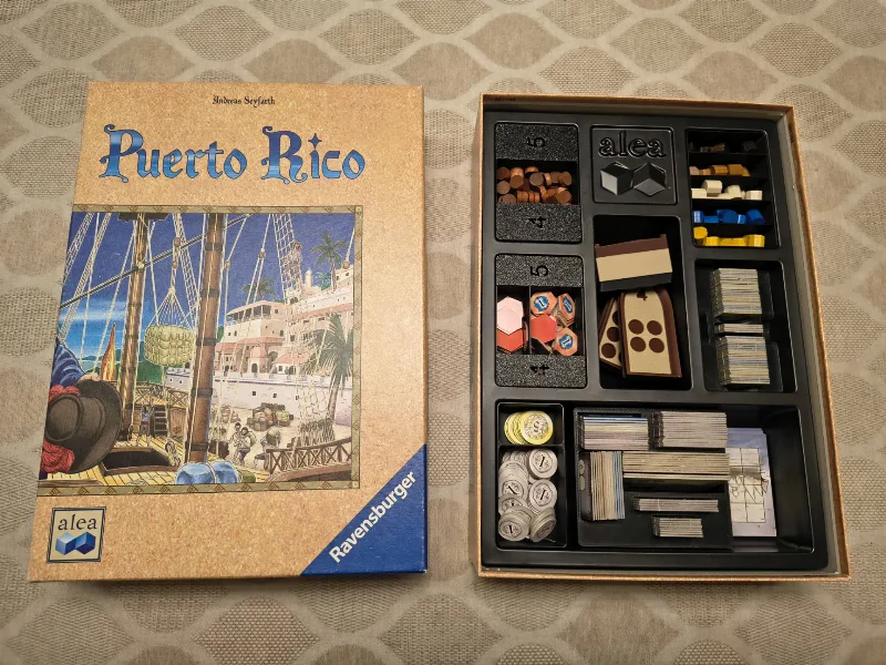 Puerto Rico Board Game organizer (Ravensburger)