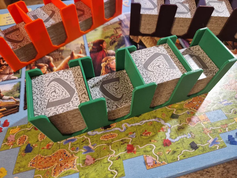 45x45 card holder — Carcassonne, Karak