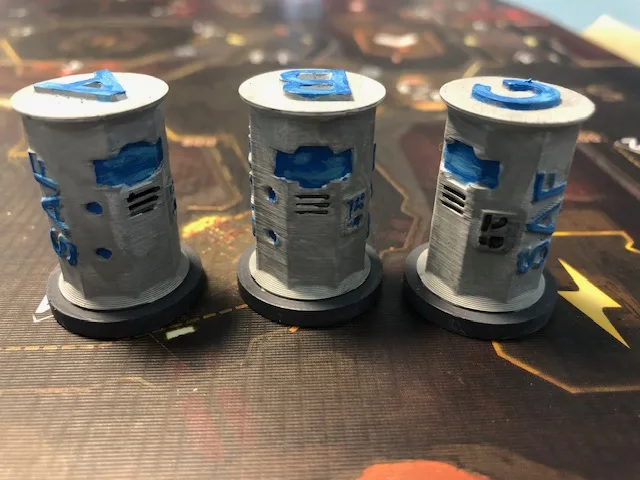 Nemesis LockDown Boardgame: SAF Capsule