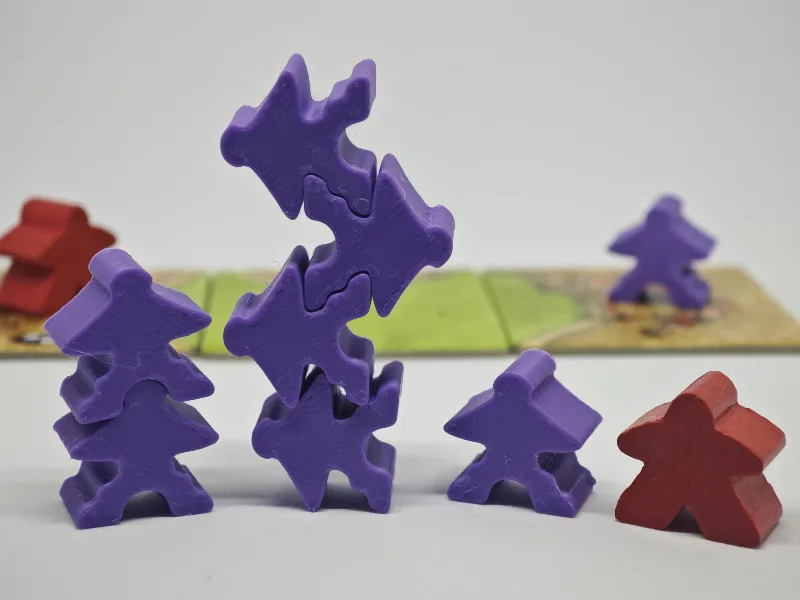 Everydays 042 – Stackable Carcassonne Meeple