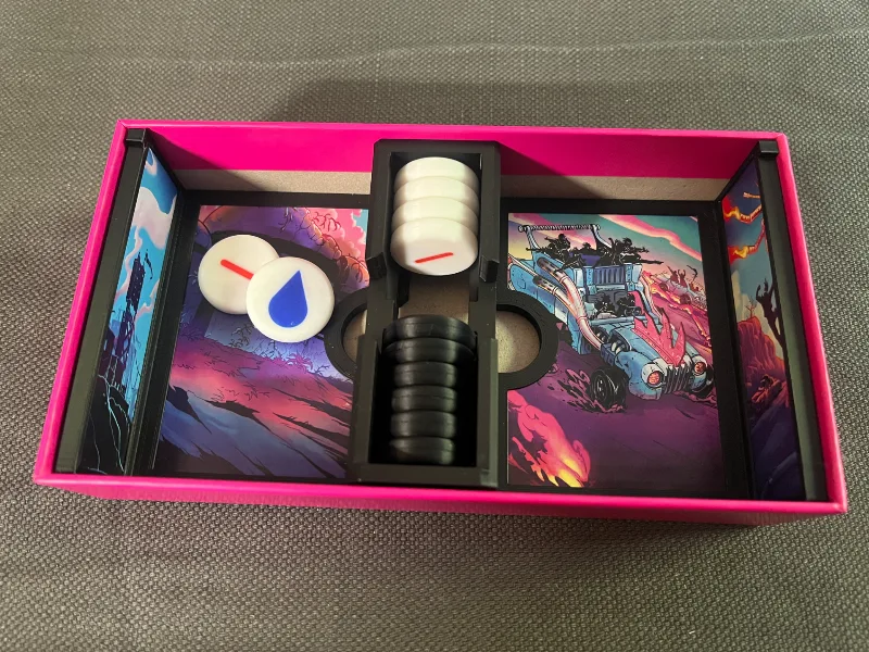 Radlands folding inlay - token holder remix