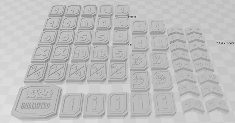 Star Wars Unlimited Tokens