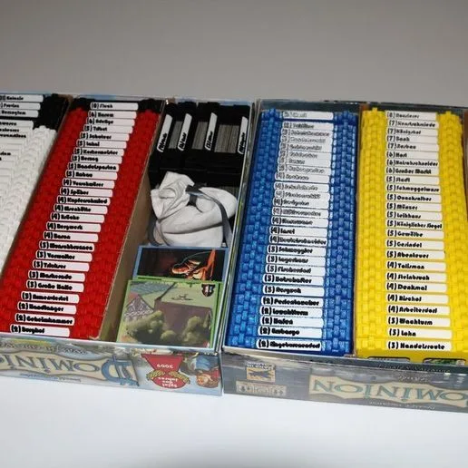 Name Labels / Tags for Dominion Card Cases (German) (Namenschilder Deutsch)