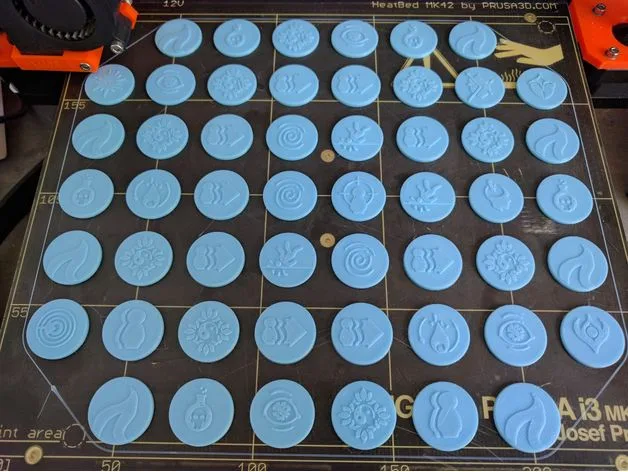 Dice Throne PnP Edition Status Tokens