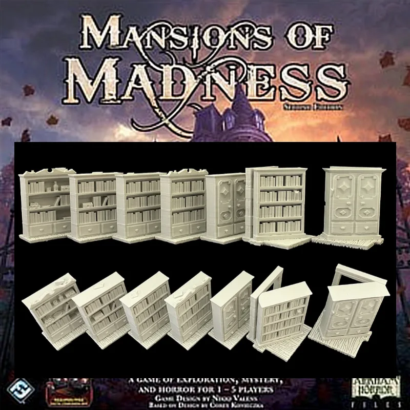 Mansions of Madness: Bookshelf Tokens