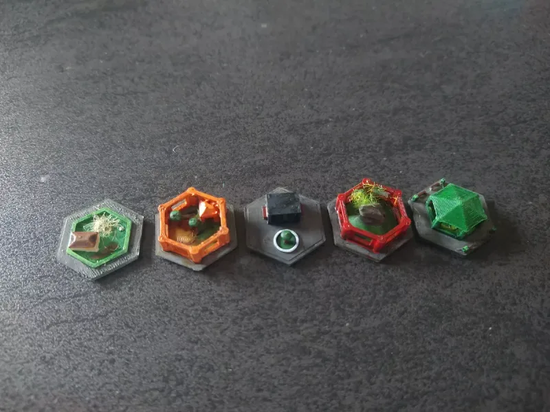 Ark Nova 1-tile enclosures