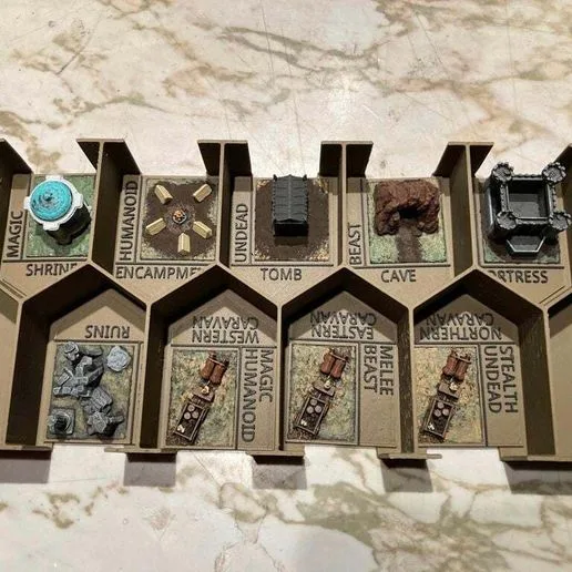 Return to Dark Tower - Quest Tokens - French