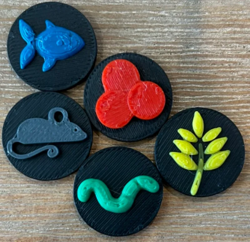 Wingspan resource tokens