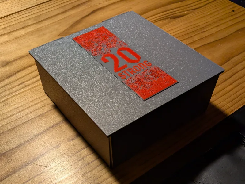 20 Strong Drop Sides Box