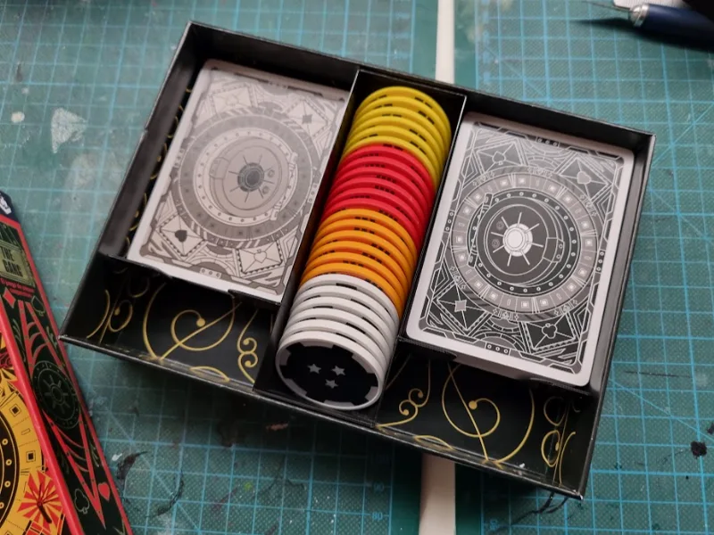 The Gang insert (unsleeved cards) RMX