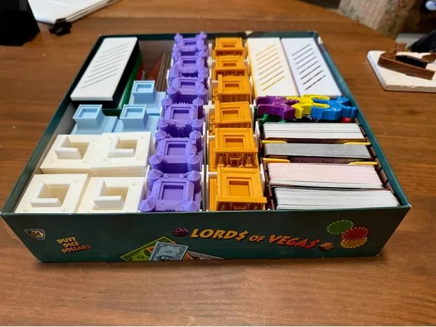 Lords of Vegas - Organizer for Smaller Print Beds