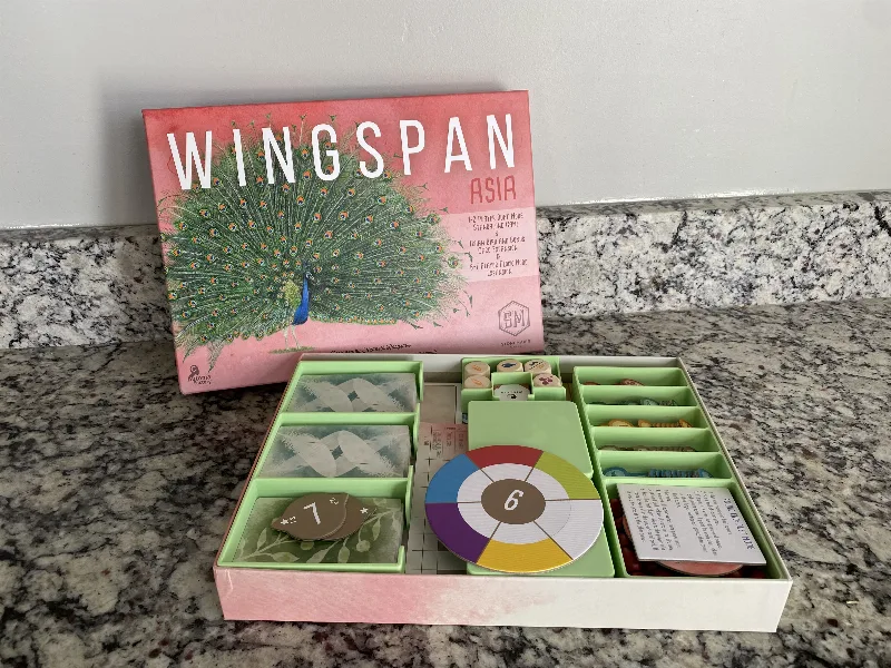 Wingspan Asia Board Game Insert
