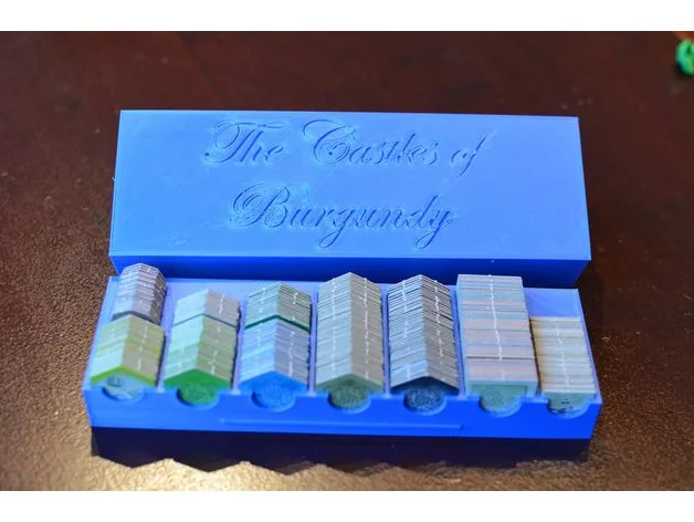Castles Of Burgundy - Tiles travel box