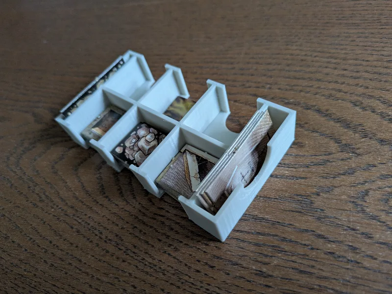 HeroQuest field tray extended