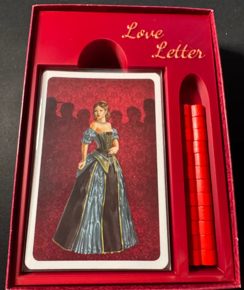 Love Letter Inlay (for cards with sleeves)