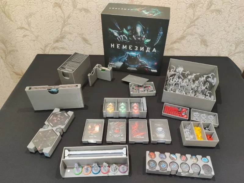 Nemesis board game Organizer