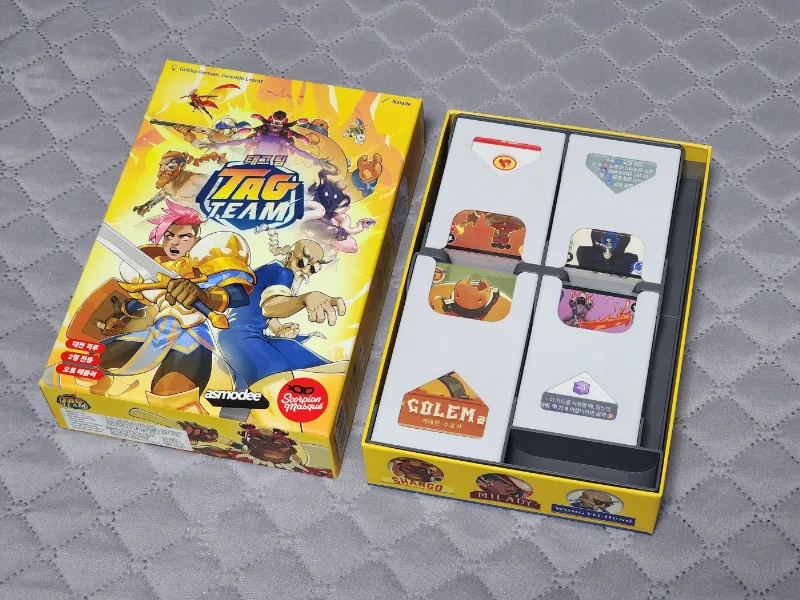 [KR] Tag Team (Board game) insert