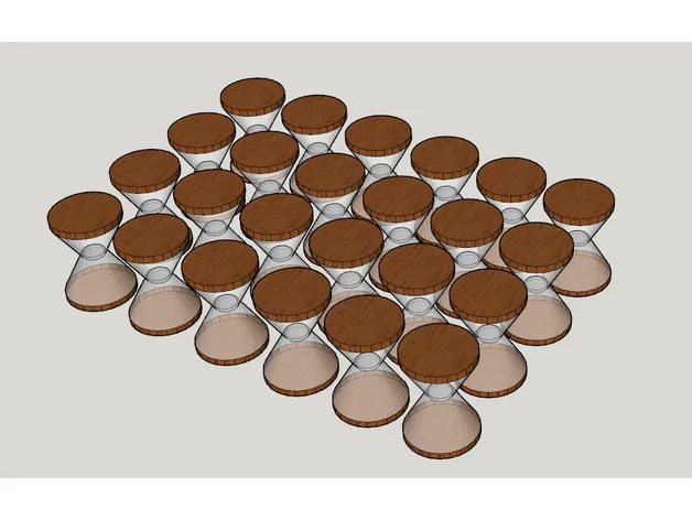 Stronghold hourglass x24 - Boardgame component