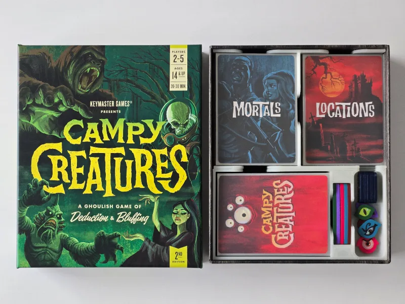 Campy Creatures 2nd w/Expansion - Organizer Insert