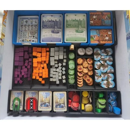 Amsterdam Board Game Insert