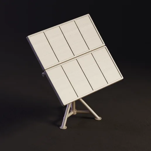Solar Array Panel – Modular Terraforming Mars Game Terrain